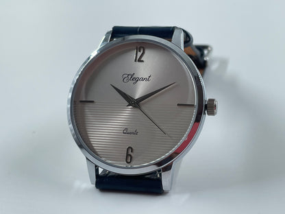 BTC Elegant Stardust - Silver Dial Men Watch