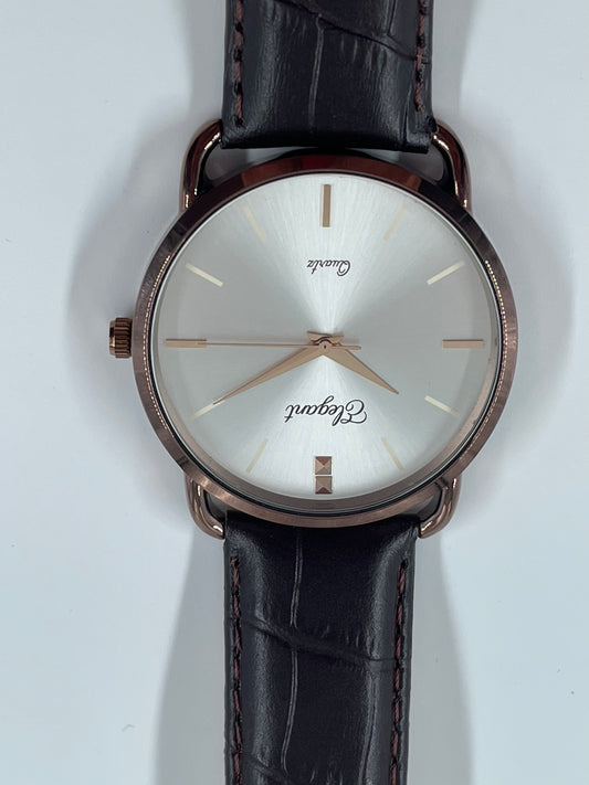 BTC Elegant Sky - White Dial Men Watch