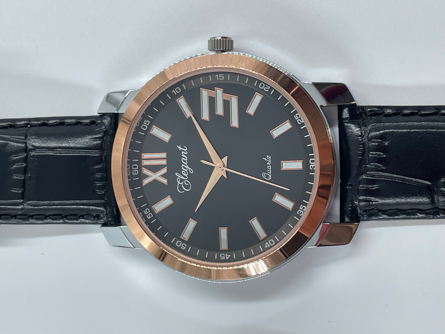 BTC Elegant Obsidian - Black Dial Men Watch