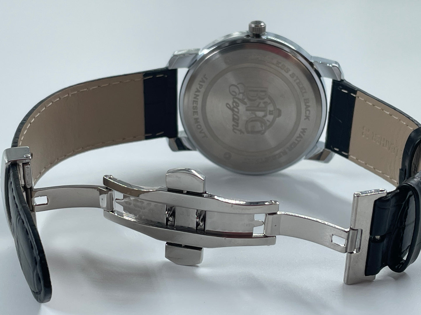 BTC Elegant Stardust - Sliver Dial Men Watch SIL25110E34BLKLS