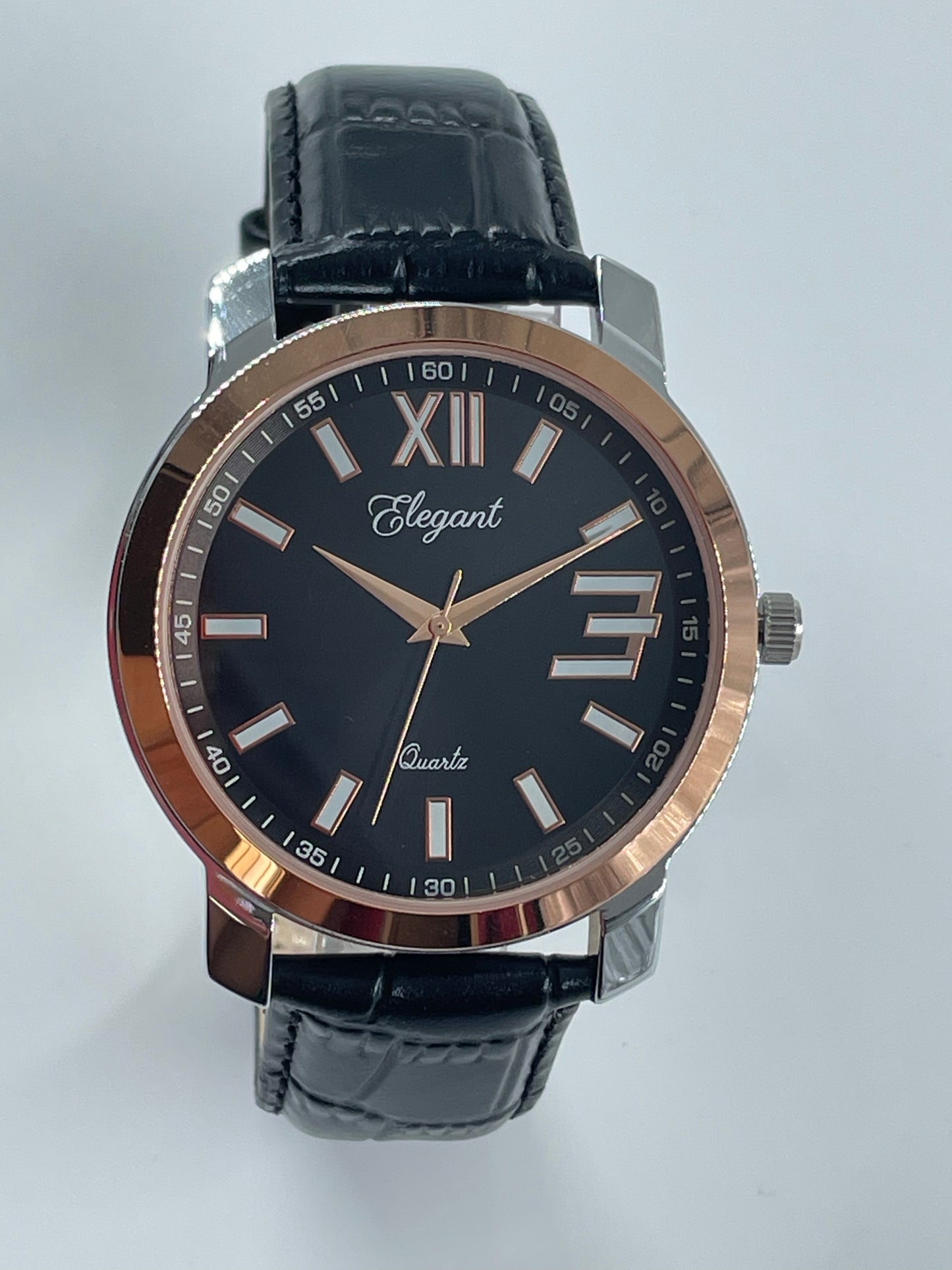 BTC Elegant Obsidian - Black Dial Men Watch