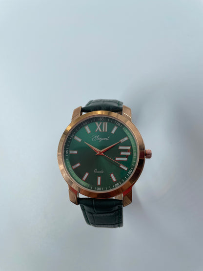 BTC Elegant Forest - Green Dial Men Gift Watch