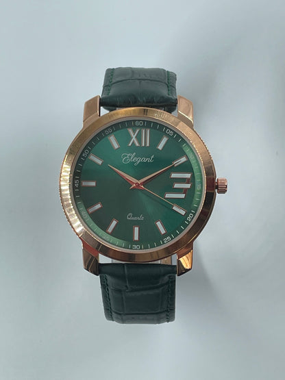 BTC Elegant Forest- Green Dial Men Gift Watch