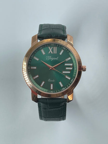 BTC Elegant Forest - Green Dial Men Gift Watch
