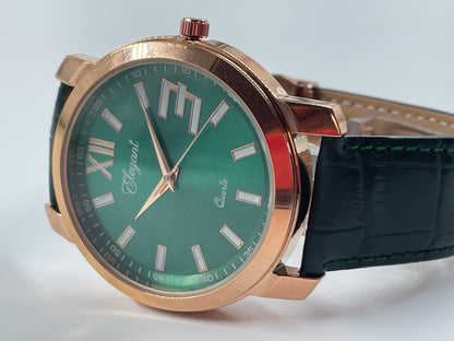 BTC Elegant Forest - Green Dial Men Gift Watch