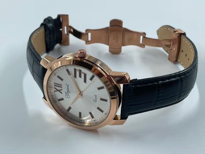 BTC Elegant Stardust- Silver Dial Men Gift Watch