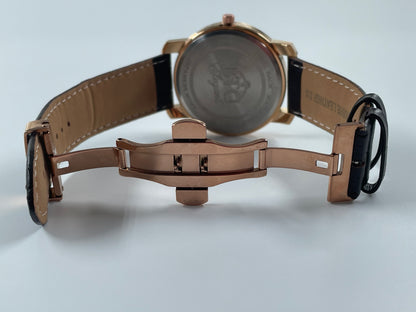 BTC Elegant Ruby - Rose Gold Dial Men Watch