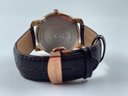 BTC Elegant Ruby - Rose Gold Dial Men Watch