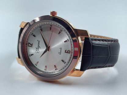 BTC Elegant Stardust - Silver Dial Men Gift Watch