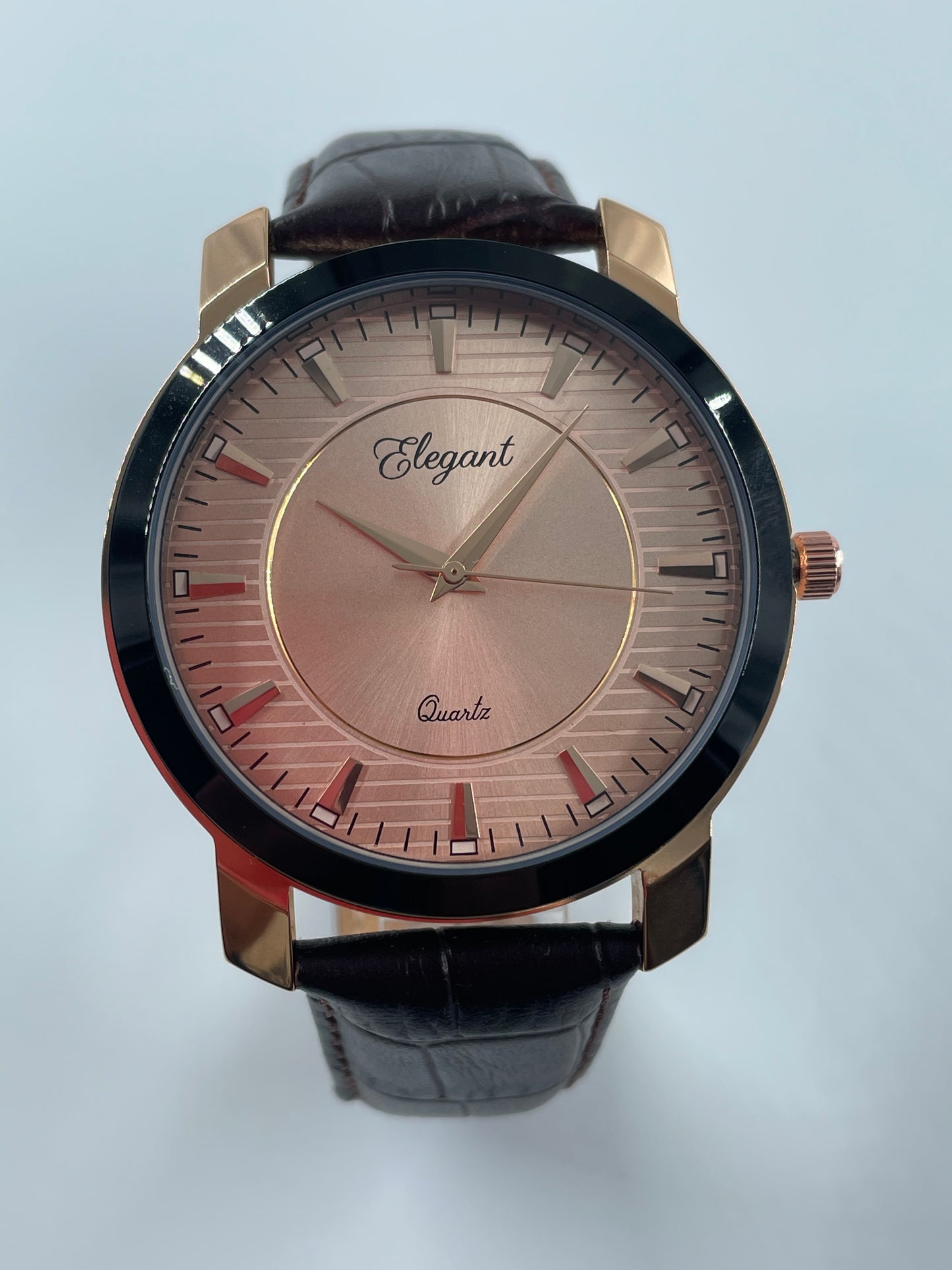 BTC Elegant Ruby - Rose Gold Dial Men Watch RGLD25110C34BRWLS