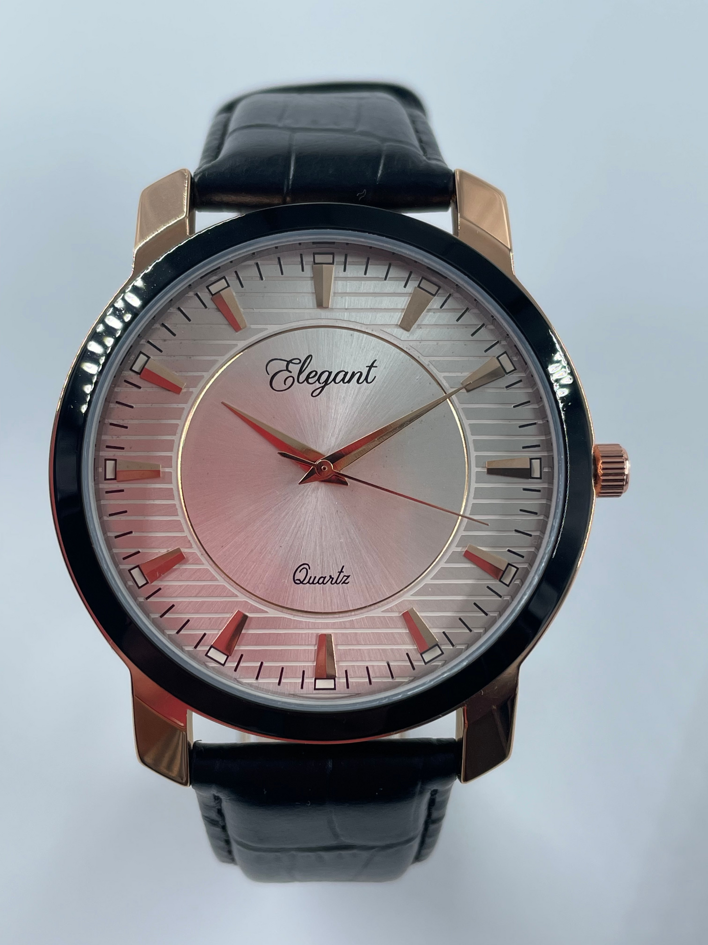BTC Elegant Stardust - Silver Dial Men Watch SIL25110C34BLKLS