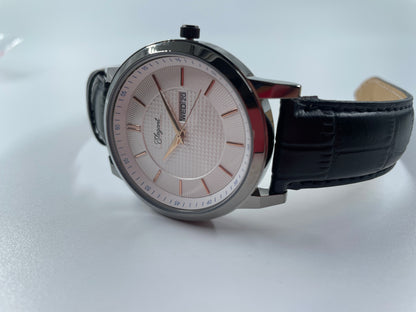 BTC Elegant Sky - White Dial Men Watch