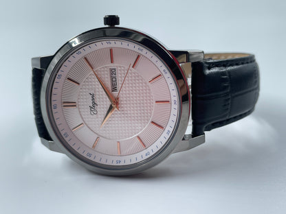 BTC Elegant Sky - White Dial Men Watch