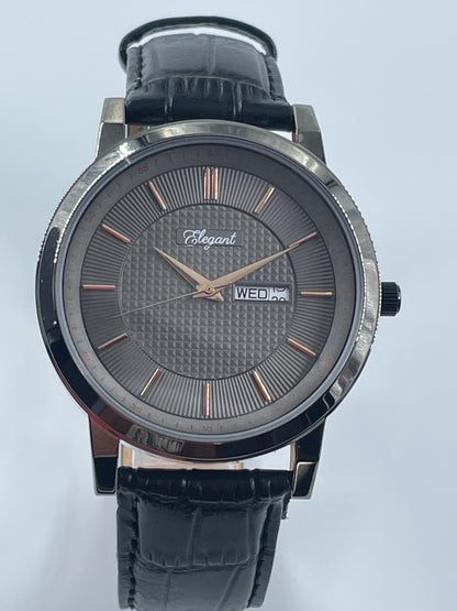 BTC Elegant Shadow - Gray Dial Men Watch