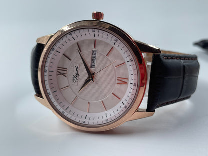 BTC Elegant Sky - White Dial Men Watch