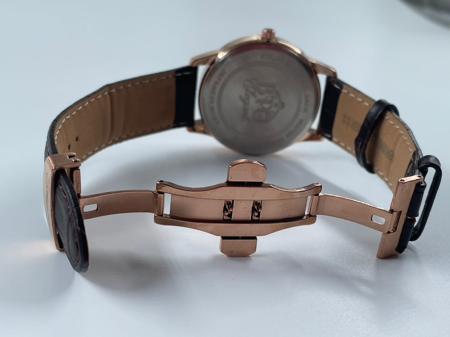 BTC Elegant Sky - White Dial Men Watch