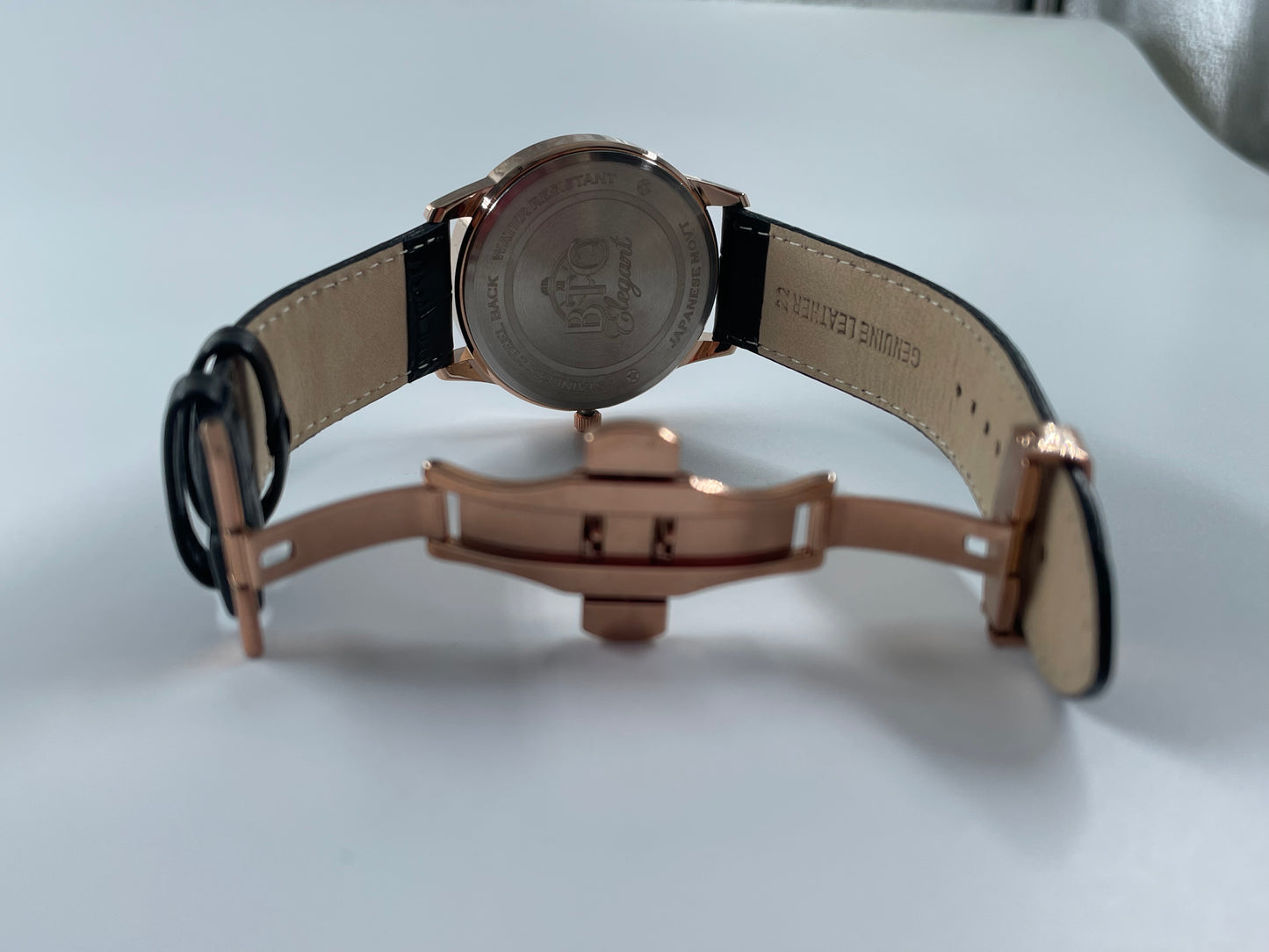 BTC Elegant Obsidian - Black Dial Men Watch