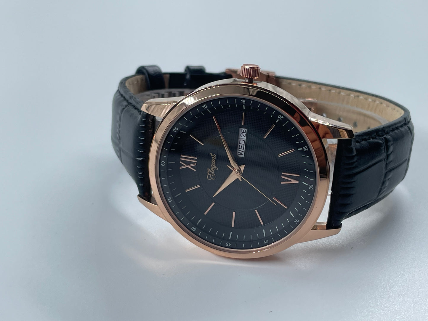 BTC Elegant Obsidian - Black Dial Men Watch