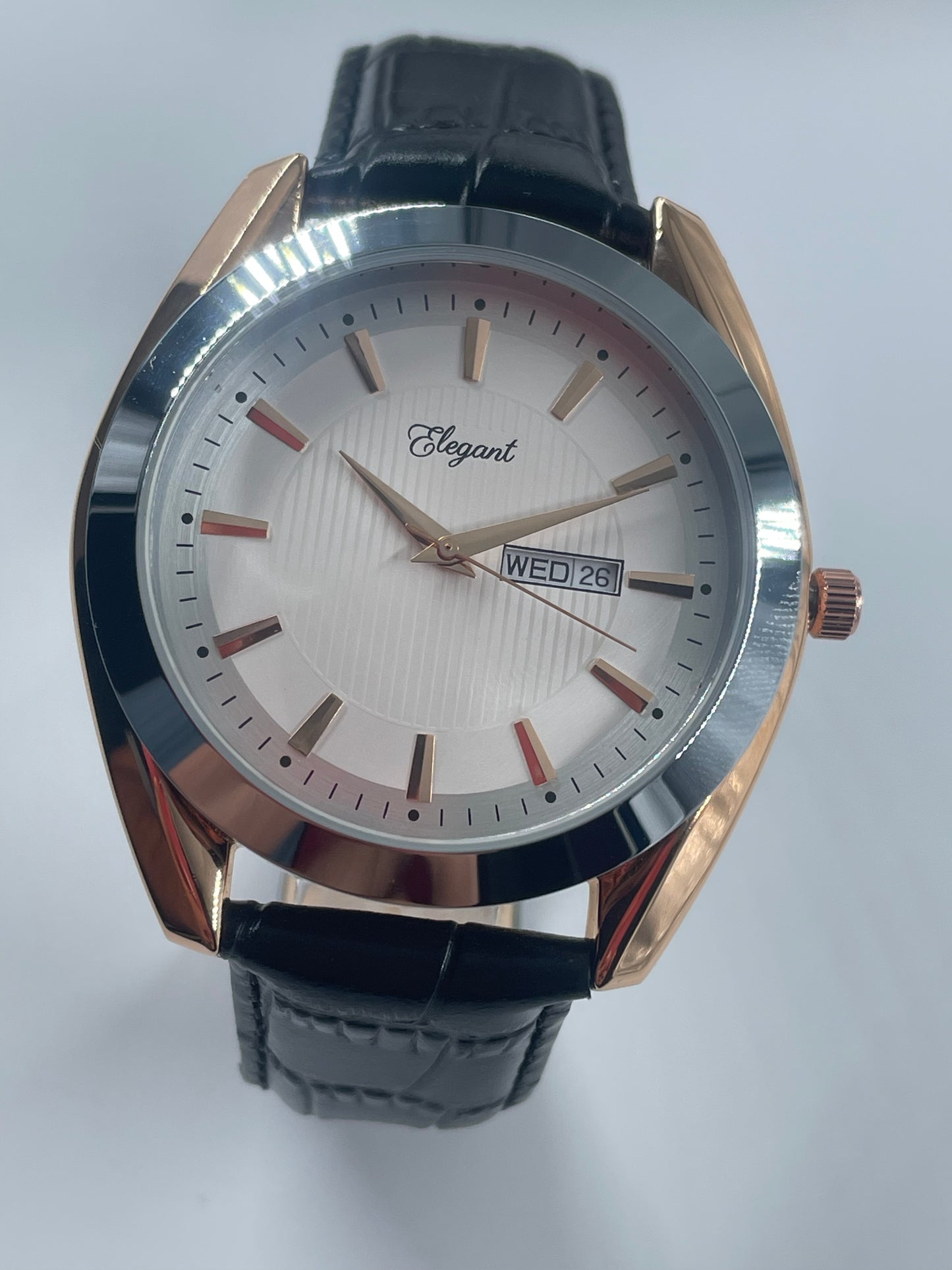 BTC Elegant Sky - White Dial Men Watch