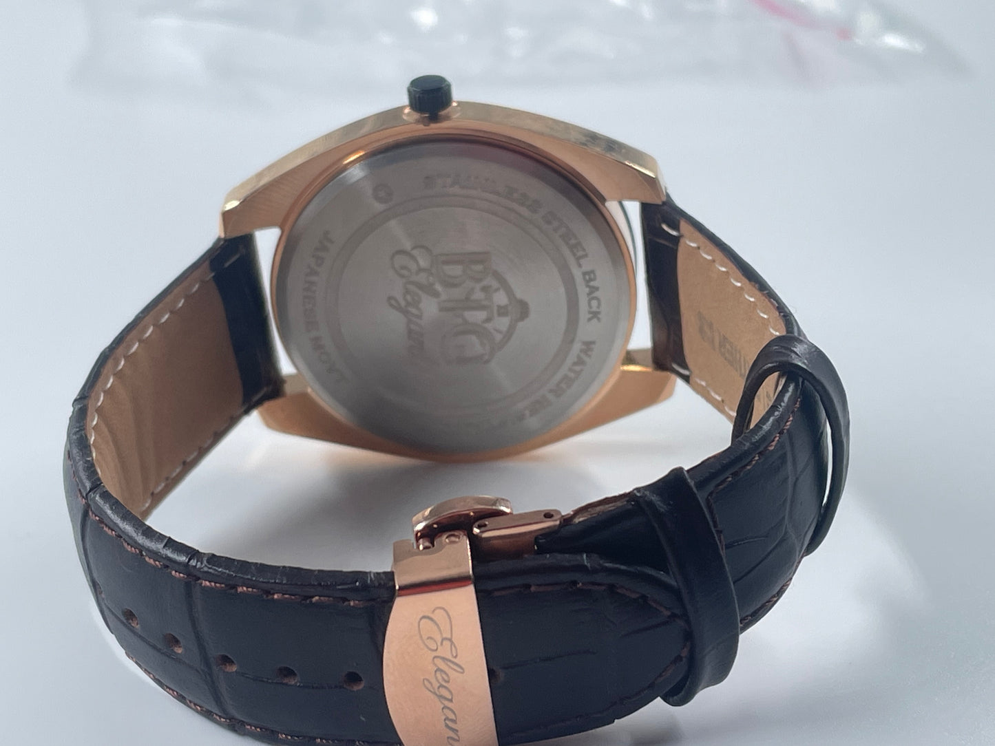 BTC Elegant Stardust - Silver Dial Men Watch