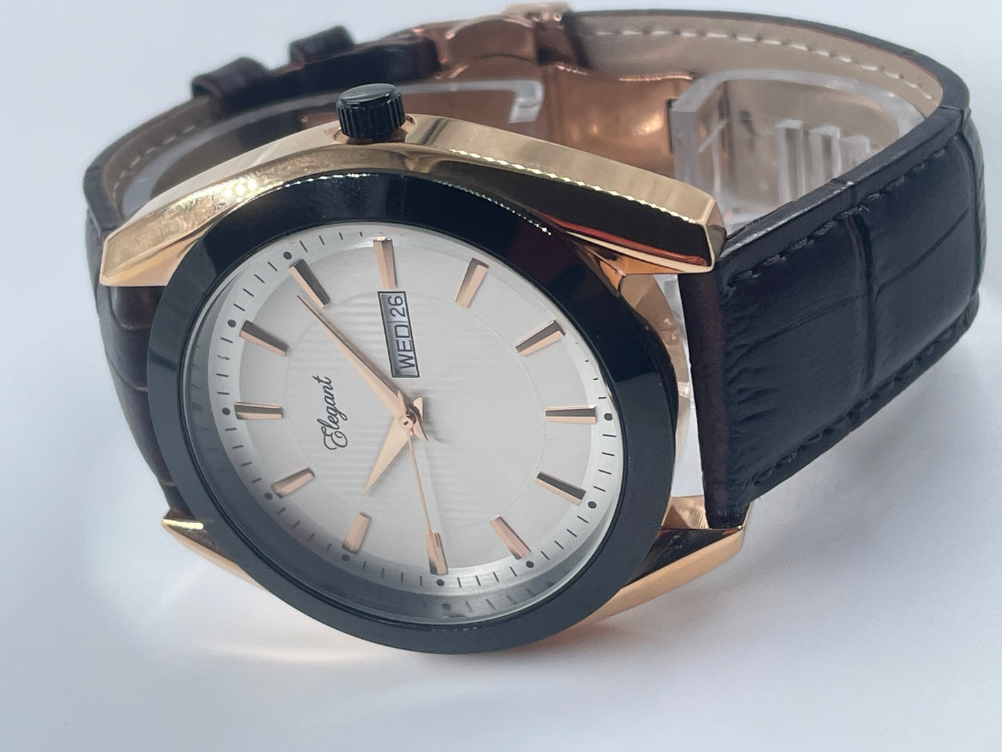 BTC Elegant Stardust - Silver Dial Men Watch