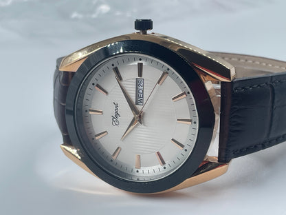 BTC Elegant Stardust - Silver Dial Men Watch