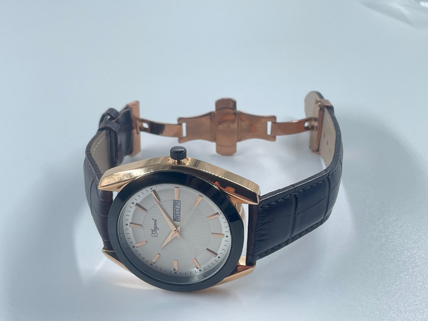 BTC Elegant Stardust - Silver Dial Men Watch