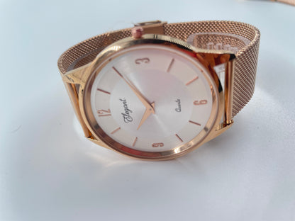 BTC Elegant Stardust - Silver Dial Men Watch