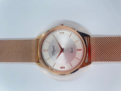 BTC Elegant Stardust - Silver Dial Men Watch