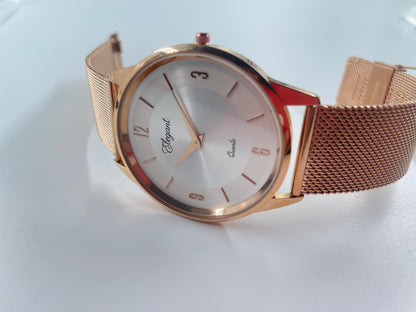 BTC Elegant Stardust - Silver Dial Men Watch