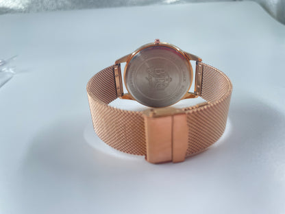 BTC Elegant Stardust - Silver Dial Men Watch