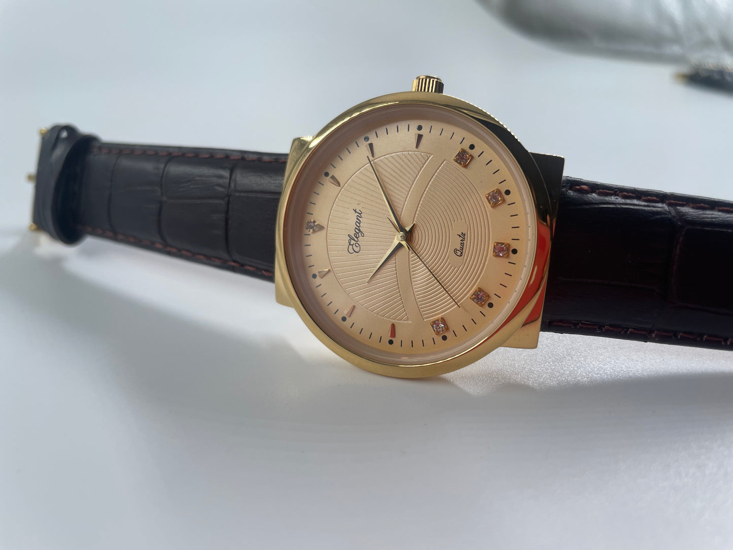 BTC Elegant Honey - Yelow Dial Men Watch