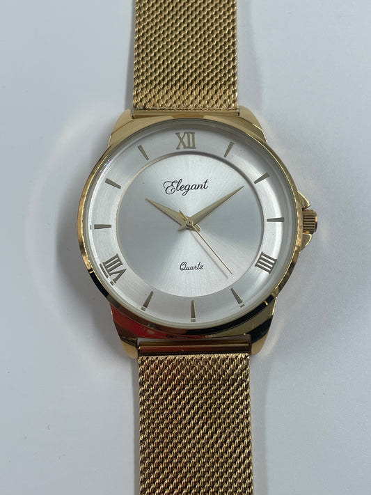 BTC Elegant Stardust  - Silver Dial Men Watch