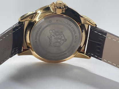 BTC Elegant Sun  - Gold Dial Men Watch