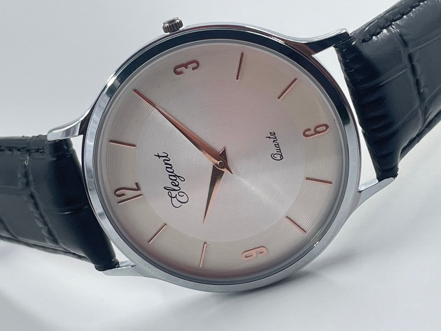 BTC Elegant Stardust- Silver Dial Men Watch