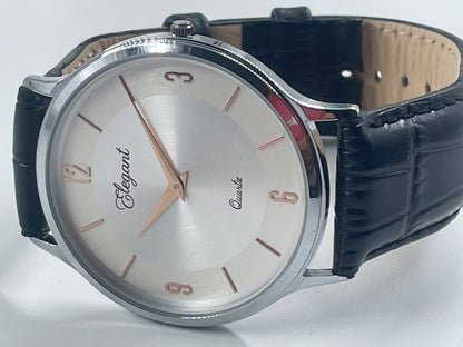 BTC Elegant Stardust- Silver Dial Men Watch