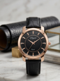 BTC Elegant Obsidian - Black Dial Men Gift Watch KLBLK25110F34BLS