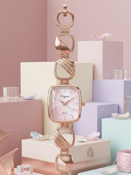 BTC Elegant Rose Series - Pink Dial Women Giftbox Watch PINK2511022