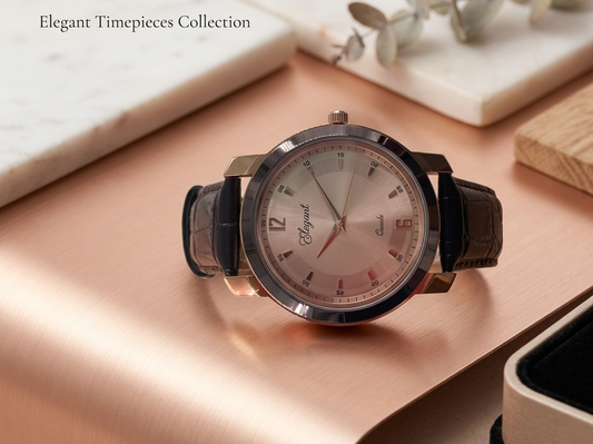 BTC Elegant Ruby - Rose Gold Dial Men Watch RGLD2511033BRWLS