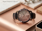 BTC Elegant Ruby - Rose Gold Dial Men Watch RGLD2511033BRWLS