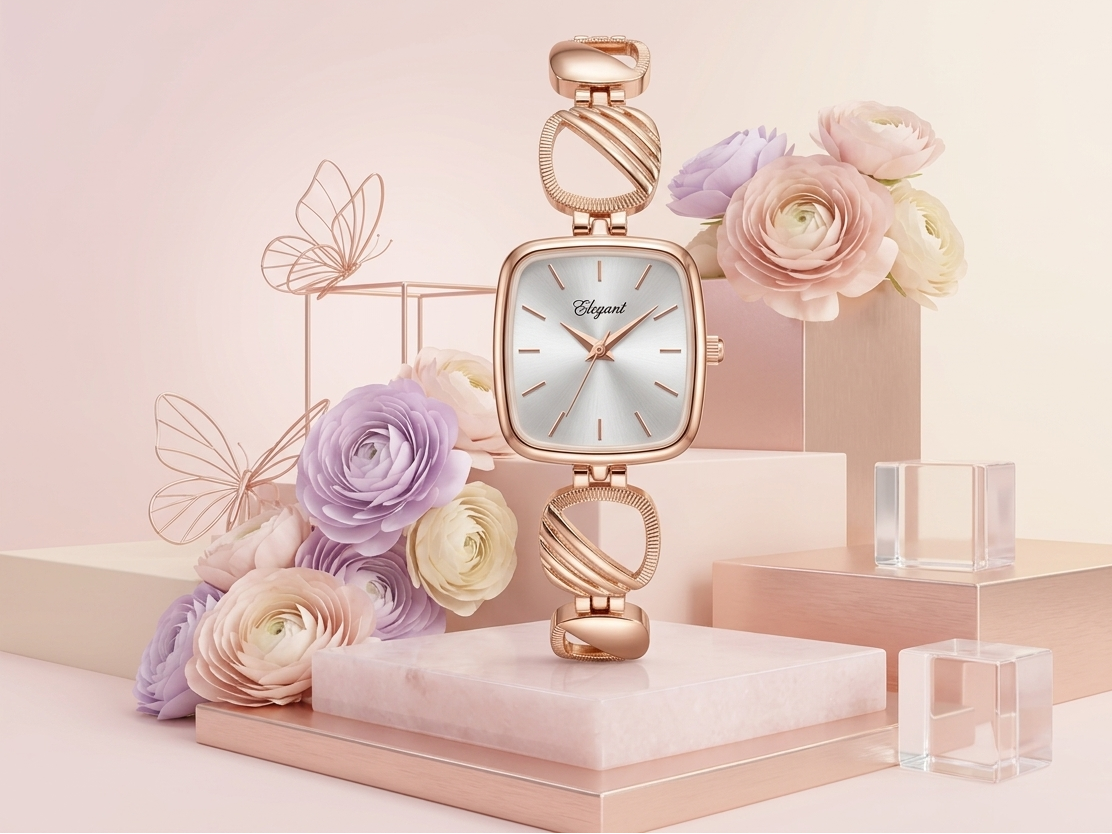 BTC Elegant Stardust Series - Silver Dial Women Giftbox Watch SIL2511022