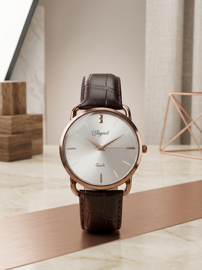 BTC Elegant Sky - White Dial Men Watch  SIL2511032BRWLS