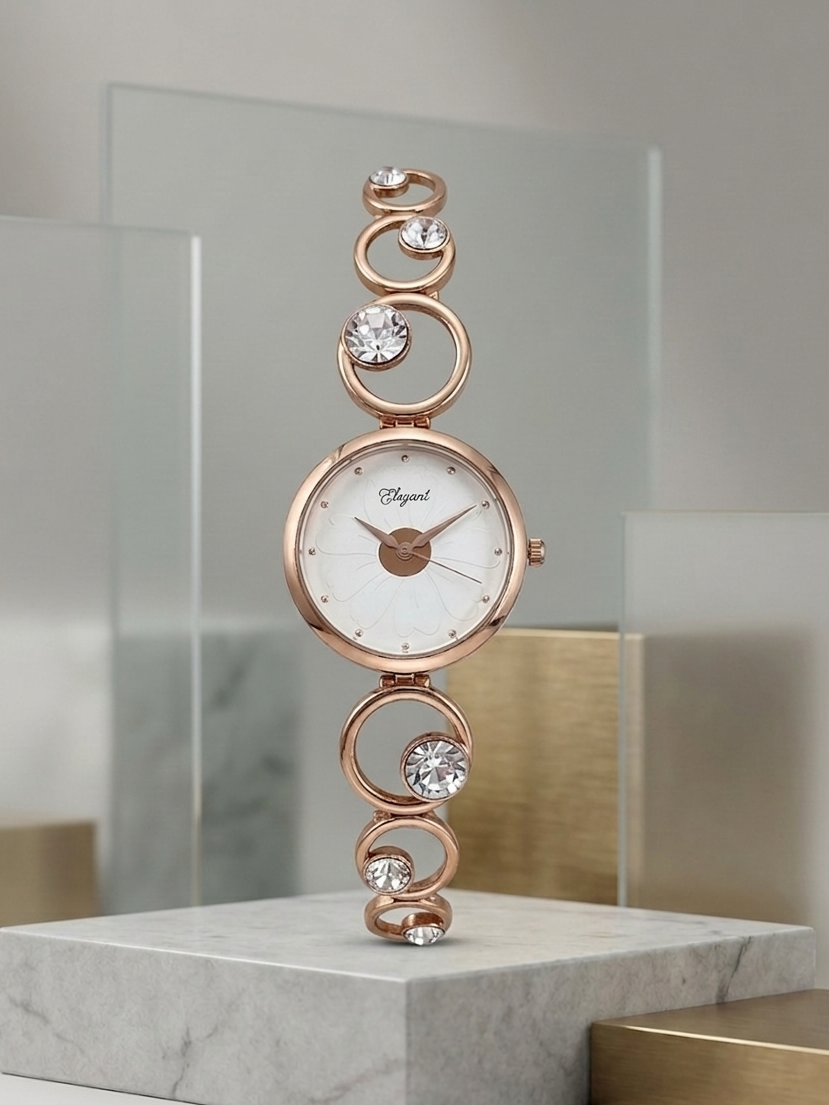 BTC Elegant Sky Series - White Dial Women Giftbox Watch  WHT2511006